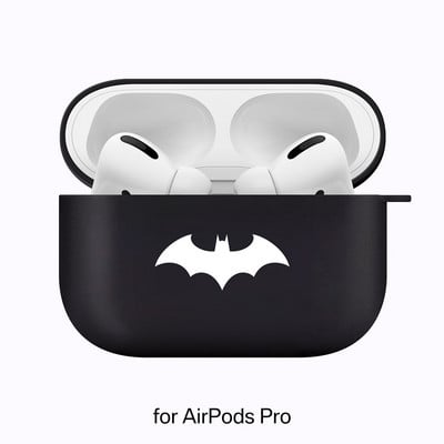 Silikonski poklopac za slušalice Airpods 1/2 Don't Touch My Pods Black Soft Protector Fundas Airpods Pro Case Air Pods ChargingBags