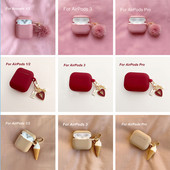 2021-es puha, folyékony szilikon tok AirPods 3 vezeték nélküli fülhallgató védőtok Apple airpods Pro fedéllel Pompom kulcstartóval