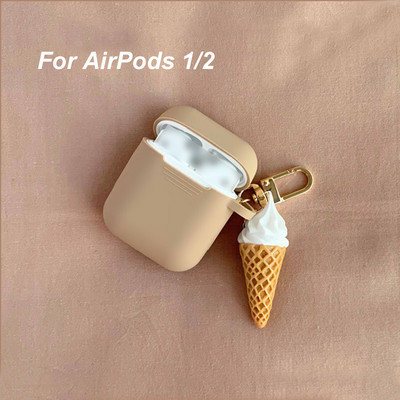 2021-es puha, folyékony szilikon tok AirPods 3 vezeték nélküli fülhallgató védőtok Apple airpods Pro fedéllel Pompom kulcstartóval