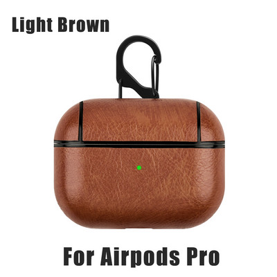 Κάλυμμα δερμάτινη θήκη για AirPods Pro 3 2 1 Πολυτελής ρετρό δερμάτινη προστατευτική θήκη για AirPods Pro 3 2 Κάλυμμα Bluetooth Θήκες ακουστικών