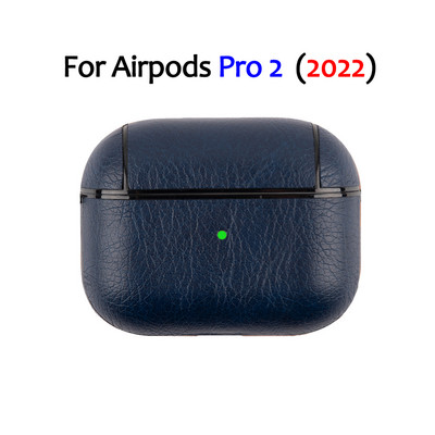Κάλυμμα δερμάτινη θήκη για AirPods Pro 3 2 1 Πολυτελής ρετρό δερμάτινη προστατευτική θήκη για AirPods Pro 3 2 Κάλυμμα Bluetooth Θήκες ακουστικών