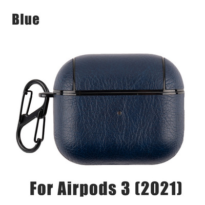 Κάλυμμα δερμάτινη θήκη για AirPods Pro 3 2 1 Πολυτελής ρετρό δερμάτινη προστατευτική θήκη για AirPods Pro 3 2 Κάλυμμα Bluetooth Θήκες ακουστικών