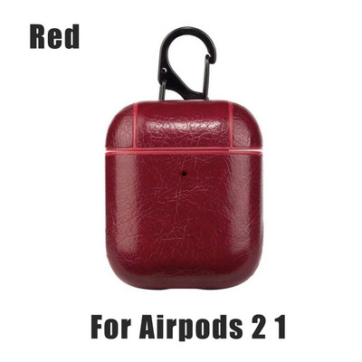 Κάλυμμα δερμάτινη θήκη για AirPods Pro 3 2 1 Πολυτελής ρετρό δερμάτινη προστατευτική θήκη για AirPods Pro 3 2 Κάλυμμα Bluetooth Θήκες ακουστικών