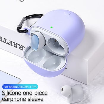 мек силиконов калъф за слушалки за xiaomi redmi buds 3 pro tws безжични слушалки protect shell redmy airdots 3 pro капак за слушалки