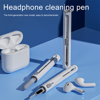 Valymo rinkinys Airpods Pro 1 2 Bluetooth Earbuds Cleaning Pen Airpods Pro Dėklo valymo įrankiai iPhone Xiaomi Huawei Samsung