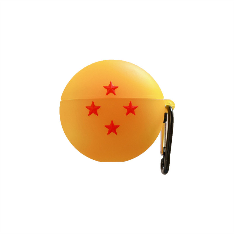 Hot Japan Anime 3D Pentagram Ball szilikon rajzfilm fülhallgató tok Airpods 1 2 Pro3 kulcstartóval Bluetooth headset puha borítással