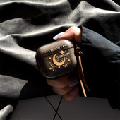 INS Hot Street Trend Moon Moon Husă translucidă pentru căști pentru Airpods Pro 2 Husă moale pentru căști pentru Airpods Pro 1 2 3