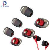 Căști POYATU din silicon pentru căști Kingston HyperX Cloud Buds/căști fără fir Sfaturi pentru urechi de schimb Căști Buds