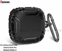 2022. Nova torbica za Samaung Galaxy Buds Pro/Galaxy Buds 2/Galaxy Buds Live, čvrsta zaštitna maska s kukama za cijelo tijelo