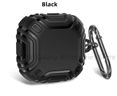 2022. Nova torbica za Samaung Galaxy Buds Pro/Galaxy Buds 2/Galaxy Buds Live, čvrsta zaštitna maska s kukama za cijelo tijelo