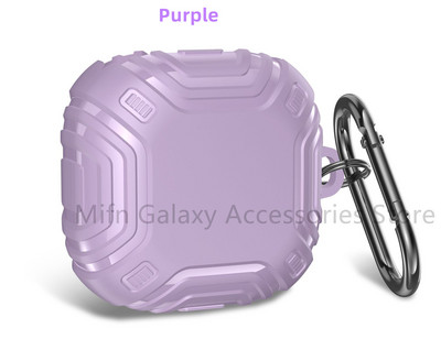 2022. Nova torbica za Samaung Galaxy Buds Pro/Galaxy Buds 2/Galaxy Buds Live, čvrsta zaštitna maska s kukama za cijelo tijelo