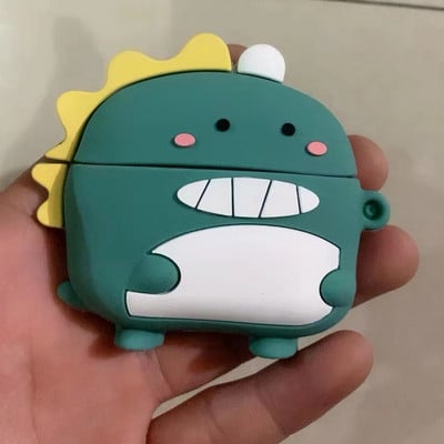 Realme Buds Air 3 futrālim, 3D jauka karikatūras raksta silikona Bluetooth austiņu vāciņš Realme Buds Air 3 ar atslēgu piekariņu Fundas