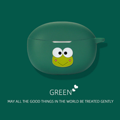 Realme Buds Air 3 futrālim, 3D jauka karikatūras raksta silikona Bluetooth austiņu vāciņš Realme Buds Air 3 ar atslēgu piekariņu Fundas