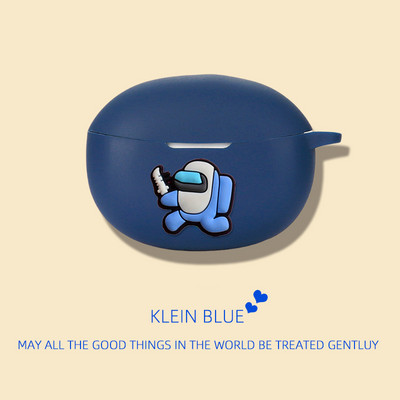 Realme Buds Air 3 futrālim, 3D jauka karikatūras raksta silikona Bluetooth austiņu vāciņš Realme Buds Air 3 ar atslēgu piekariņu Fundas