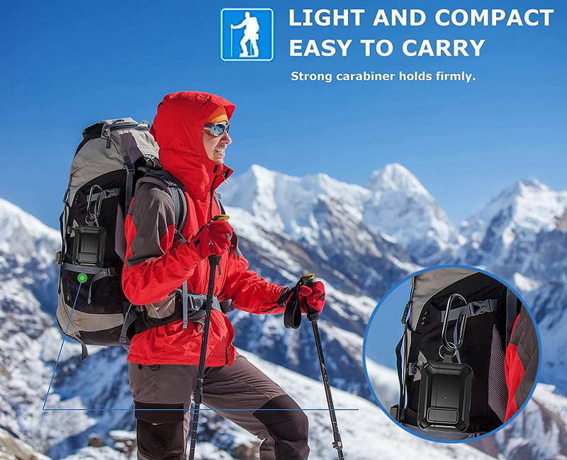 „Airpods Pro 2“ dėklai [Secure Lock] Tvirtas vyrų apsauginis dėklas su / raktų pakabučiu TPU + PC šarvai prabangūs „Airpods 1 2 3 Pro“ dėklas