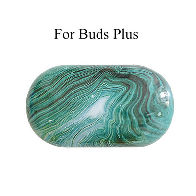 Márvány mintás tok Samsung Galaxy Buds Plus Live kemény PC-tokhoz Galaxy Buds Plus tok ütésálló Védőburkolat