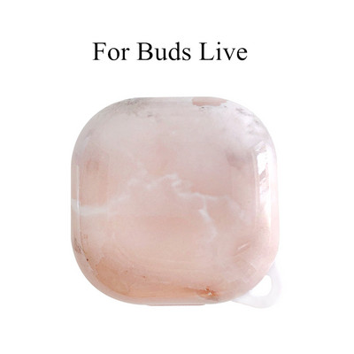 Márvány mintás tok Samsung Galaxy Buds Plus Live kemény PC-tokhoz Galaxy Buds Plus tok ütésálló Védőburkolat