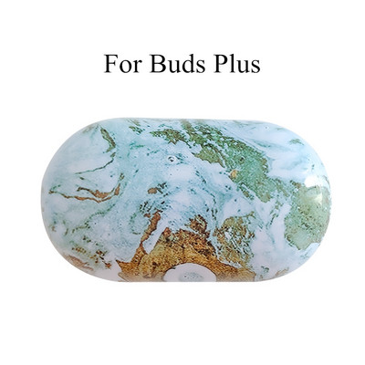 Márvány mintás tok Samsung Galaxy Buds Plus Live kemény PC-tokhoz Galaxy Buds Plus tok ütésálló Védőburkolat