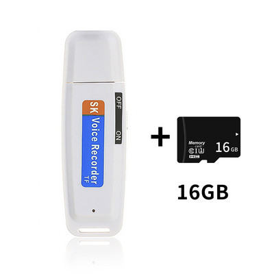 Mini 32/16G diktofons U-diska zibatmiņas disks digitālais audio ierakstītājs USB balss ierakstītājs pildspalvas atbalsts Mini SD atmiņas karte TF karte