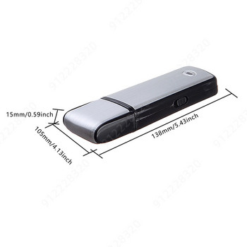 Mini Voice Recorder USB Recorder Επαναφορτιζόμενη Ψηφιακή Εγγραφή Φωνής για Εγγραφή Συνέντευξης Συνάντησης Η/Υ
