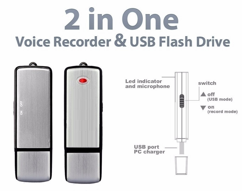 USB Flash Drive Ψηφιακή συσκευή εγγραφής ήχου στυλό 16gb U-disk Professional Dictaphone USB Recorder Μίνι εγγραφής συνεδρίων
