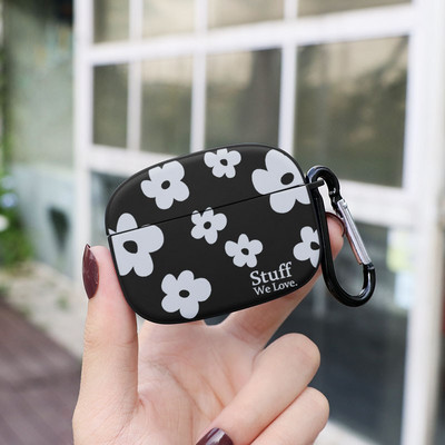 Armas lilleline kõrvaklappide korpus Apple Airpod 2 jaoks 1 Coque For Airpod pro kõrvaklappide ümbris Airpodide jaoks Fundas pehme silikoonist kate Capa