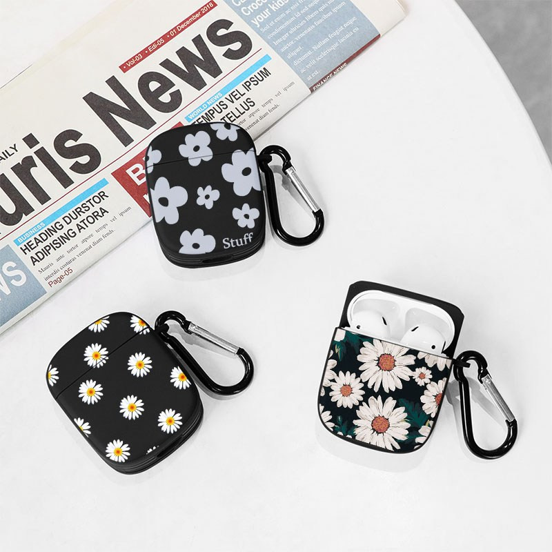 Armas lilleline kõrvaklappide korpus Apple Airpod 2 jaoks 1 Coque For Airpod pro kõrvaklappide ümbris Airpodide jaoks Fundas pehme silikoonist kate Capa