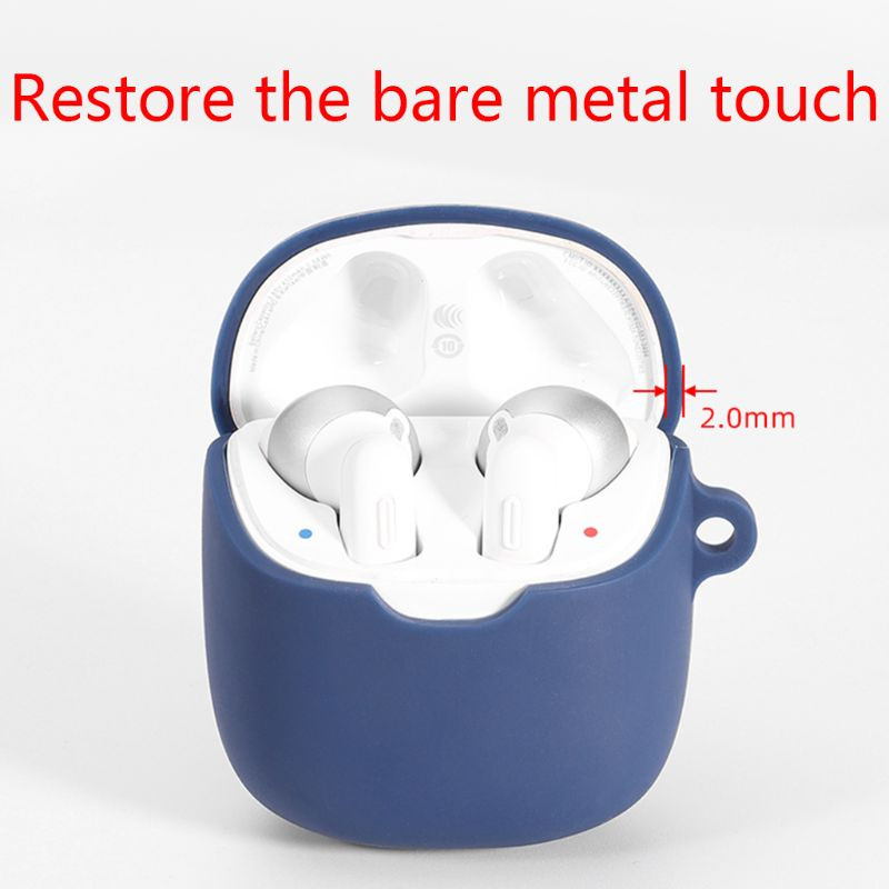 Husă de protecție din silicon Carcasă anti-cădere pentru căști pentru JBL Tune 220 TWS Accesorii pentru căști Bluetooth fără fir