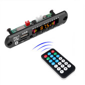 Kebidu Bluetooth 5.0 Receptor Kit Auto MP3 Player Placă Decodor Ecran Color Radio FM TF USB 3,5 Mm AUX Audio Pentru Iphone XS