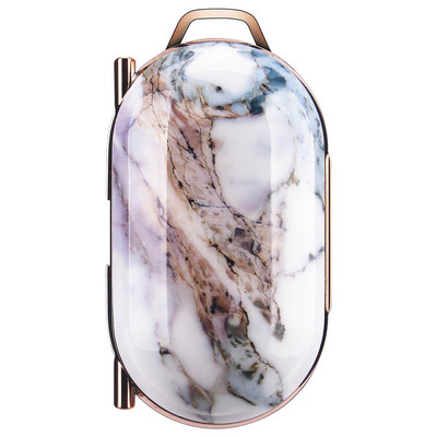 Galvanizuotas marmurinis ausinių dėklas, skirtas Samsung Galaxy Buds Buds Plus spalvingas kietojo kompiuterio belaidžio Bluetooth ausinių apsauginis dangtelis