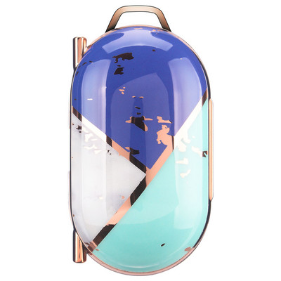 Galvanizuotas marmurinis ausinių dėklas, skirtas Samsung Galaxy Buds Buds Plus spalvingas kietojo kompiuterio belaidžio Bluetooth ausinių apsauginis dangtelis