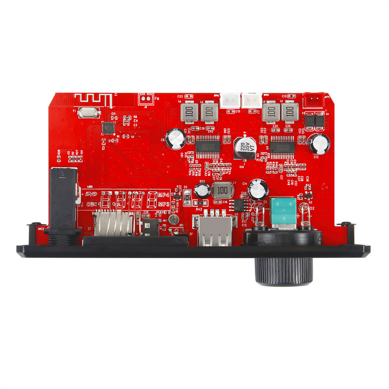 80W pojačalo DIY MP3 ploča dekodera 12V 160W Bluetooth glazbeni player Auto FM radio modul Mikrofon TF USB Handsfree zapis poziva