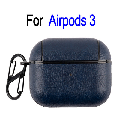 Odinis kabliuko dėklas, skirtas AirPods Pro 2 3 1 Vintage matinis, skirtas Apple Airpods 1-as 2-as prabangus apsauginis saugojimo įkrovimo dėžutės krepšys