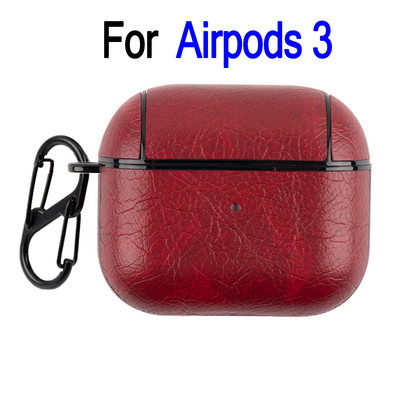 Odinis kabliuko dėklas, skirtas AirPods Pro 2 3 1 Vintage matinis, skirtas Apple Airpods 1-as 2-as prabangus apsauginis saugojimo įkrovimo dėžutės krepšys