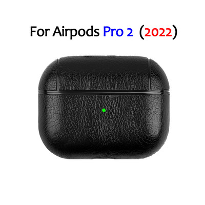 Odinis kabliuko dėklas, skirtas AirPods Pro 2 3 1 Vintage matinis, skirtas Apple Airpods 1-as 2-as prabangus apsauginis saugojimo įkrovimo dėžutės krepšys