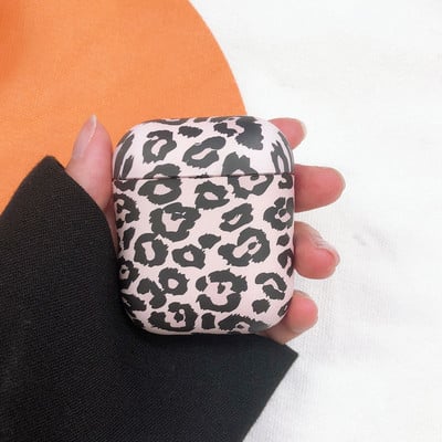 Husă cu model zebră leopard pentru AirPods Pro 2 Huse pentru căști Husă rigidă pentru cutie de încărcare fără fir pentru AirPod 2 3 Carcasă netedă pentru Air Pods