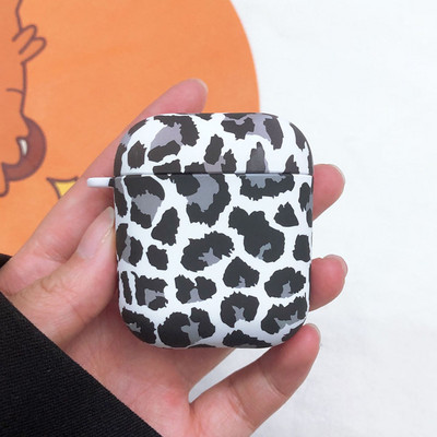 Husă cu model zebră leopard pentru AirPods Pro 2 Huse pentru căști Husă rigidă pentru cutie de încărcare fără fir pentru AirPod 2 3 Carcasă netedă pentru Air Pods