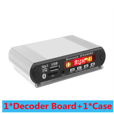 Felvétel Bluetooth5.0 vevő 5V autós készlet MP3 lejátszó dekóder tábla színes képernyő FM rádió TF USB 3.5 mm AUX audio iPhone-hoz