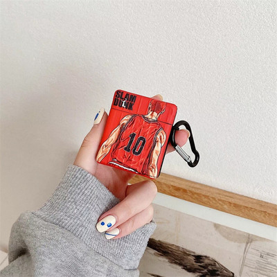 Slam Dunk Mitsui Kotobuki Miyagi Ryota Husă pentru căști pentru Apple AirPods 1 2 3 Căști fără fir bluetooth Husă de desene animate