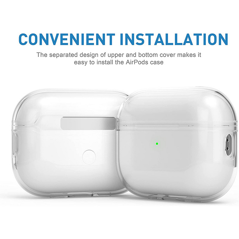 Μαλακό κάλυμμα θήκης TPU για Apple Airpods Pro 2 3 2022 Pro2 Air Pods 1 Airpods3 Αξεσουάρ προστασίας σιλικόνης 2ης 3ης γενιάς