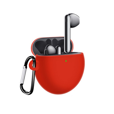 Huawei Freebuds 4 tokhoz, szilikon fülhallgatótokhoz Huawei Freebuds 4 Freebuds 4 Freebuds 4 tokhoz, horoggal ellátott védőburkolat