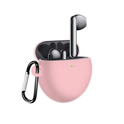 Huawei Freebuds 4 tokhoz, szilikon fülhallgatótokhoz Huawei Freebuds 4 Freebuds 4 Freebuds 4 tokhoz, horoggal ellátott védőburkolat