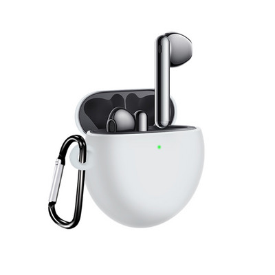 Huawei Freebuds 4 tokhoz, szilikon fülhallgatótokhoz Huawei Freebuds 4 Freebuds 4 Freebuds 4 tokhoz, horoggal ellátott védőburkolat