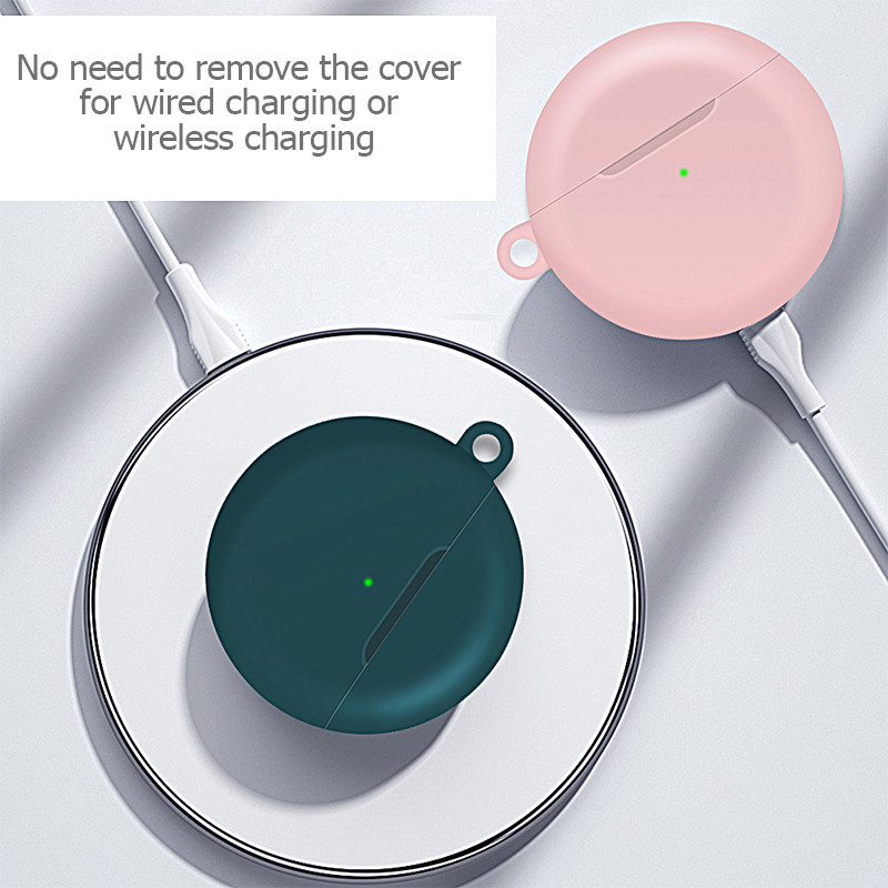 Huawei Freebuds 4 tokhoz, szilikon fülhallgatótokhoz Huawei Freebuds 4 Freebuds 4 Freebuds 4 tokhoz, horoggal ellátott védőburkolat