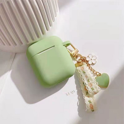Για Apple AirPods Pro2 3η θήκη Korea Cute Bear Cartoon Θήκη αέρα 3 πολυτελή μπρελόκ λουλούδι Ακουστικά σιλικόνης κάλυμμα airpods 2