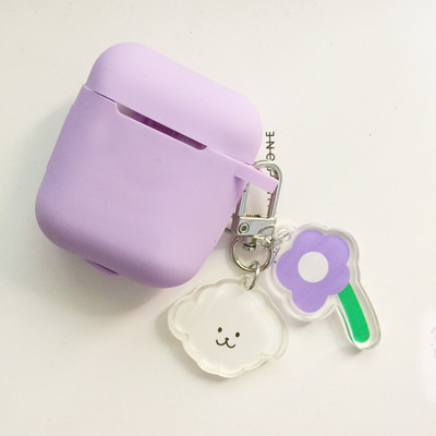 Για Apple AirPods Pro2 3η θήκη Korea Cute Bear Cartoon Θήκη αέρα 3 πολυτελή μπρελόκ λουλούδι Ακουστικά σιλικόνης κάλυμμα airpods 2