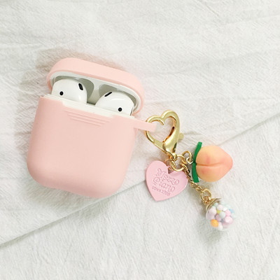 Για Apple AirPods Pro2 3η θήκη Korea Cute Bear Cartoon Θήκη αέρα 3 πολυτελή μπρελόκ λουλούδι Ακουστικά σιλικόνης κάλυμμα airpods 2