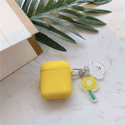 Για Apple AirPods Pro2 3η θήκη Korea Cute Bear Cartoon Θήκη αέρα 3 πολυτελή μπρελόκ λουλούδι Ακουστικά σιλικόνης κάλυμμα airpods 2