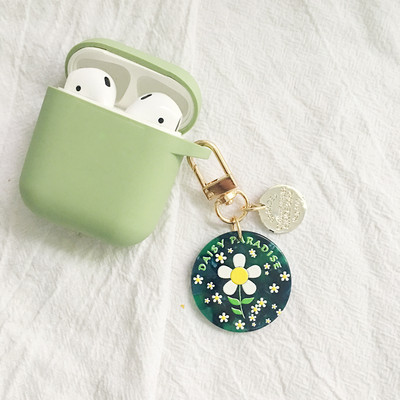 Για Apple AirPods Pro2 3η θήκη Korea Cute Bear Cartoon Θήκη αέρα 3 πολυτελή μπρελόκ λουλούδι Ακουστικά σιλικόνης κάλυμμα airpods 2