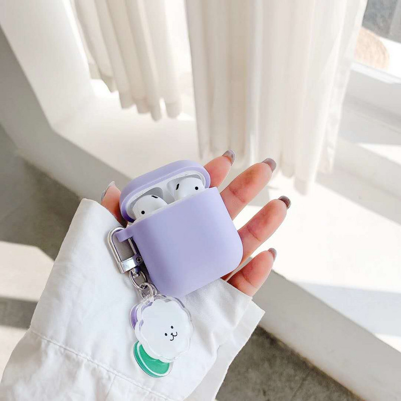 Για Apple AirPods Pro2 3η θήκη Korea Cute Bear Cartoon Θήκη αέρα 3 πολυτελή μπρελόκ λουλούδι Ακουστικά σιλικόνης κάλυμμα airpods 2